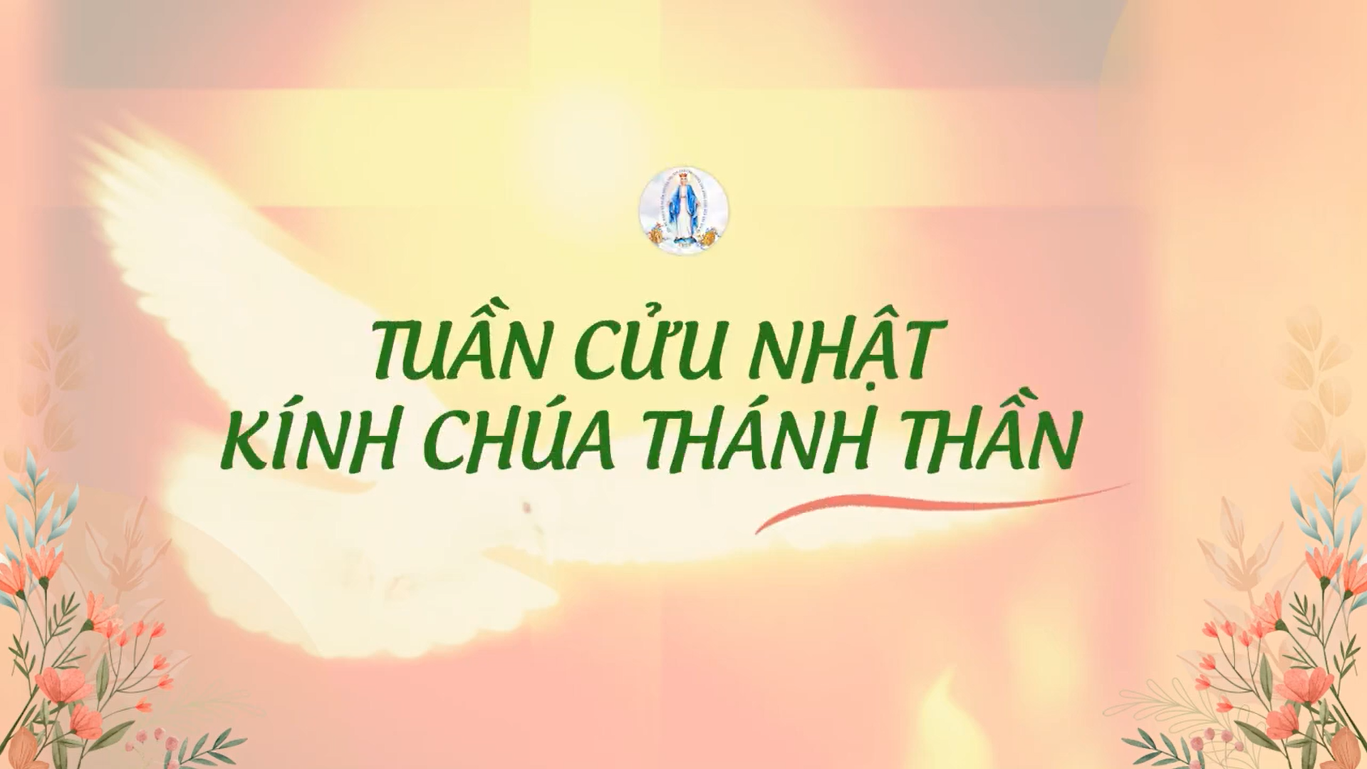 1TUẦN CỬU NHẬT KÍNH CHÚA THÁNH THẦN 2022 – Gia đình ảnh Đức Mẹ Ban ơn